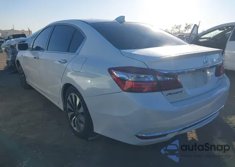 2017 Honda Accord Hybrid Exl from USA, damaged, VIN JHMCR6F51HC027614